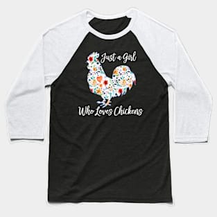 Chickens Fornsnagers Baseball T-Shirt